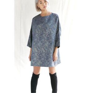 Urban Outfitter Renewal Remade Brocade Sack Dress